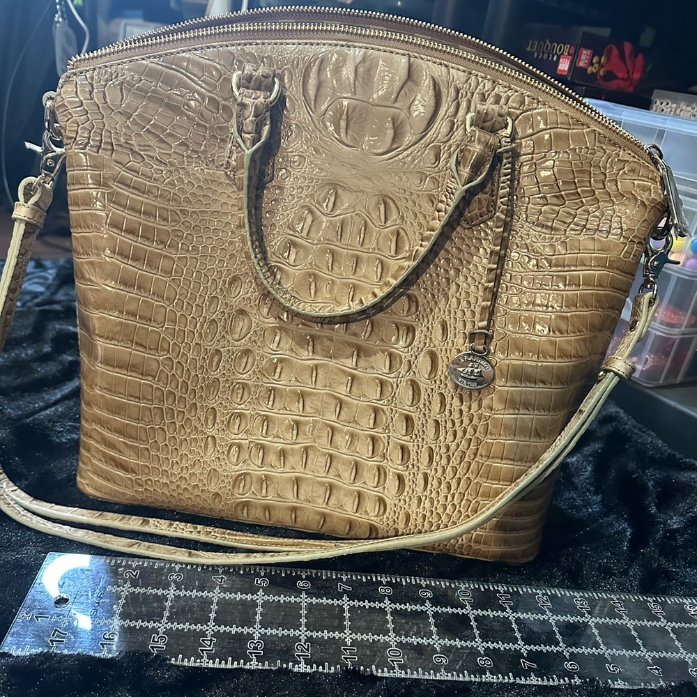 Large Brahmin Duxbury Satchel
